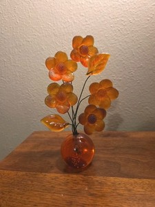 Lucite Flower | eBay