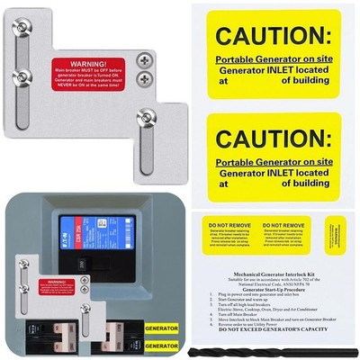 Generator Interlock Kit for Eaton Cutler Hammer Type CH Series 150 or 200 amp...