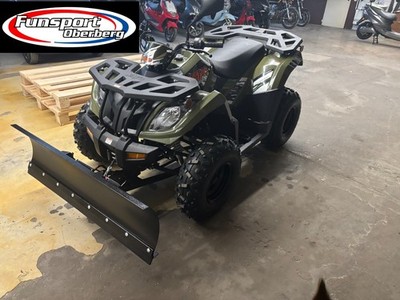 KayoAU300  ATV 4x2 EFI Quad mit Schneeschild und Straßen Zulassung