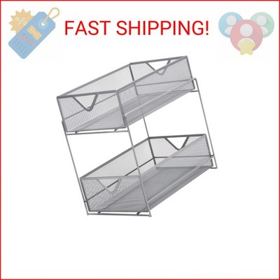 Mind Reader Accessory Organizer, Supply Storage, Makeup, Office, Kitchen, Metal 