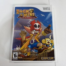 Zack & Wiki: Quest for Barbaros' Treasure Nintendo Wii, 2007 CIB Complete TESTED
