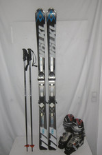 VÖLKL " RTM " TOP SKI ALLROUND CARVER 166 CM + SKISCHUHE GR: 43 IM SET