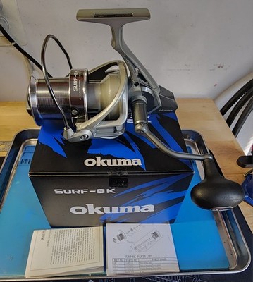 okuma 8k surf reel Surf-8K Long Cast Spinning Reels The Okuma surf Surf-8K Spinning Reel | Okuma