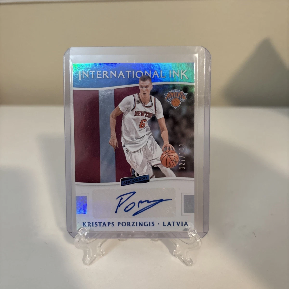 Kristaps Porzingis Autograph Basketball Cards for sale | eBay