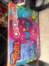Trolls Operation Board Game (2016, Hasbro, Milton Bradley) Poppy, NEW & SEALED