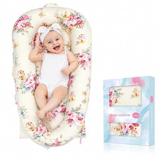 Baby Lounger Cover for Dockatot Deluxe   100 Cotton Hypoallergenic Newborn Pr