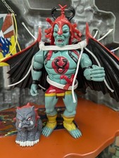 Vintage 1985 LJN Thundercats Mumm-Ra Action Figure W/ Ma-Mutt And Custom Cape