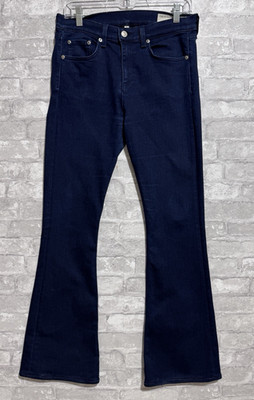Rag & Bone ''Beckett 10 Inch  Bell'' Flared Dark Wash Blue Jeans Size 29