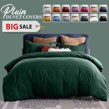 Microfiber Duvet Quilt Cover Set Soft Reversible Comforter covers Bedding Sets