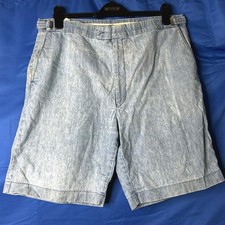 Vtg Womens Denim High-Waisted Shorts Sz XL Adjustable Waist Americana Classic
