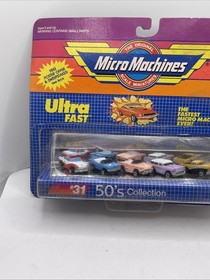 Vintage NOS 1988 Micro Machines #31 50's Collection by Lewis Galoob Toys