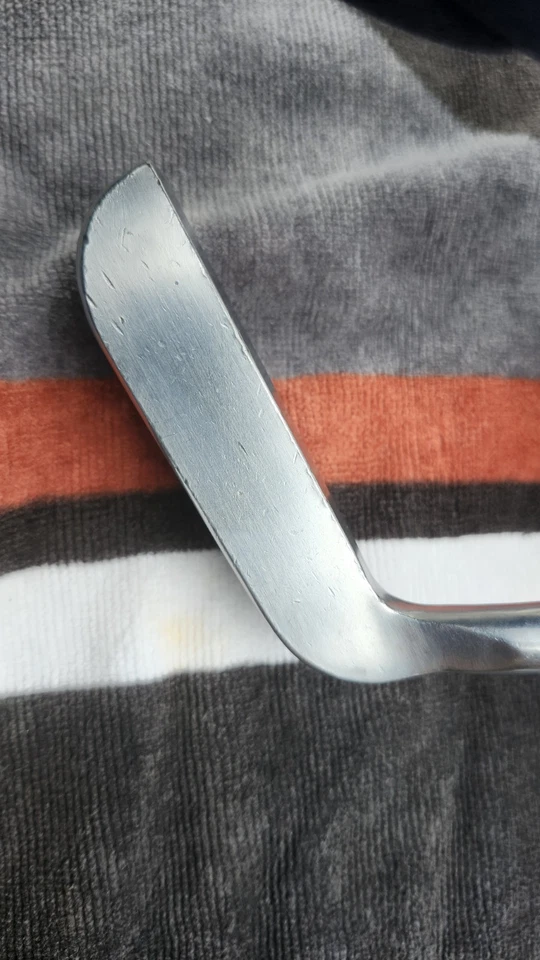 Nice Used Bobby Grace Chrome 2200 Blade Putter, 35", Bobby Grace Grip And Cover - Image 4 of 4