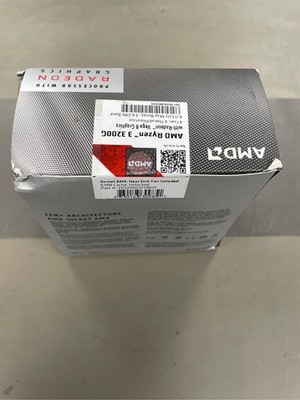 AMD Ryzen 3 3200G - 3.6GHz Quad Core (YD3200C5FHBOX) Processor for