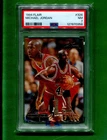 MICHAEL JORDAN CHICAGO BULLS 1994 FLEER FLAIR NBA BASKETBALL CARD #326 PSA 7