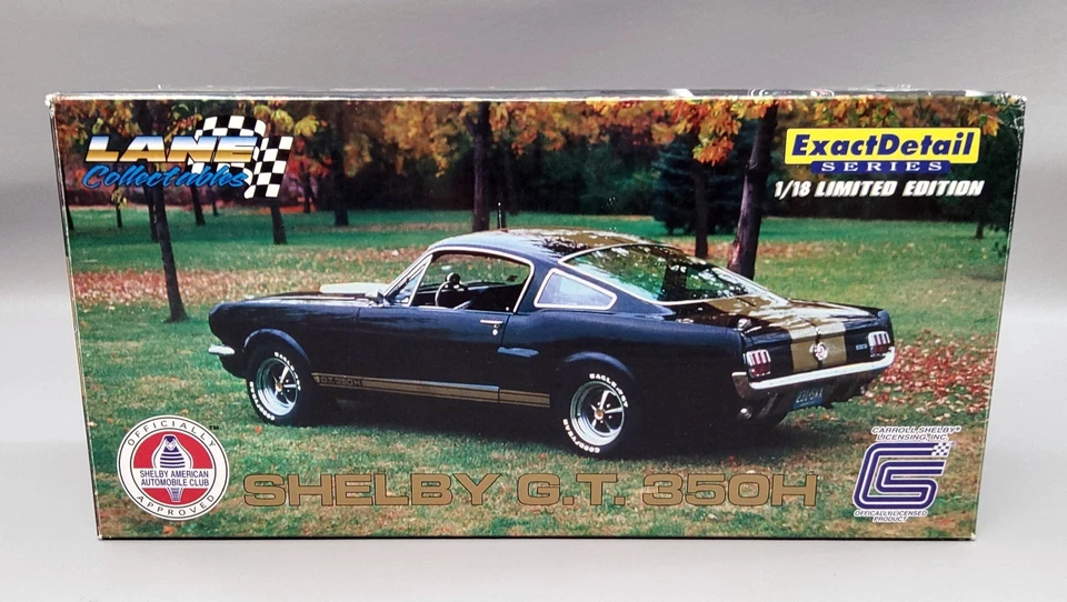 1966 Mustang Shelby GT 350H 1:18 Scale Diecast By Exact Detail Replicas - Image 2 of 4