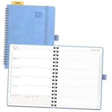 Weekly Planner 2026-2027, 6.5" x 8.5", (July 26-June 27) Academic Weekly and