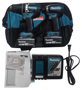 Makita 18V Lxt Lithium-Ion Brushless Cordless 2-Pc. Combo Kit (5.0Ah)