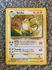 Pokemon Raichu 14/102 Holo Base Set Unlimited Rare WOTC Vintage Pokemon Card