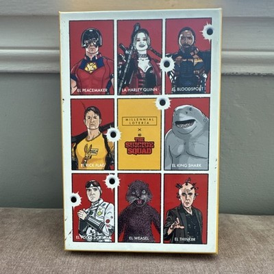 Millennial Lotería The Suicide Squad Board Game 2021 Custom Artwork with pin  