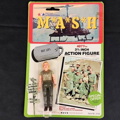 Vintage 1982 M*A*S*H Hot Lips Major Houlihan Sealed 3.75'' Figure Tristar MASH