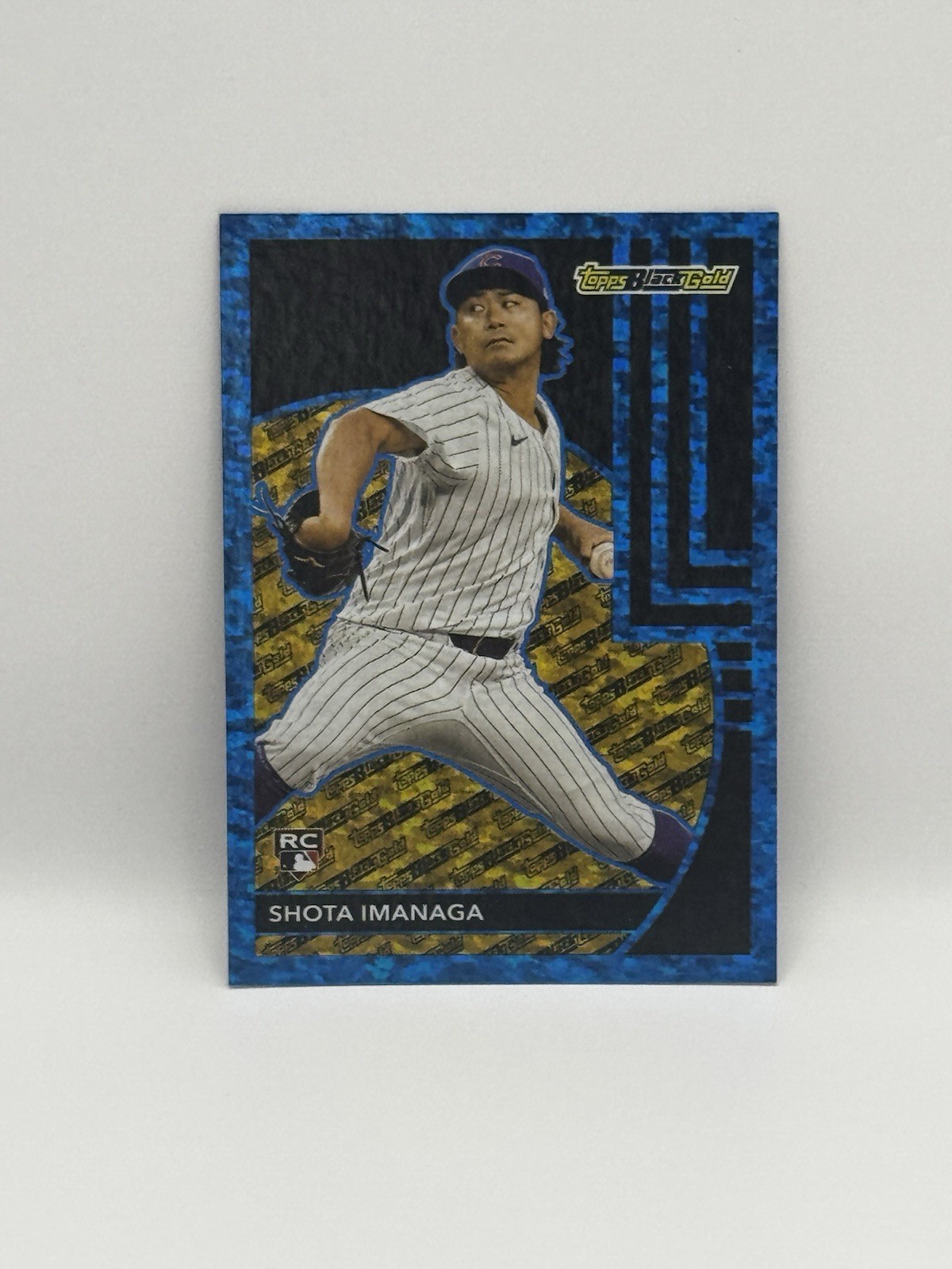 2024 Topps Update Series - Topps Black Gold Shota Imanaga #BG-18 Blue (RC)