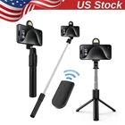 US Selfie Stick Tripod Remote Desktop Stand Phone Holder For iPhone Samsung LOT