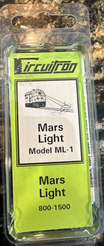 Circuitron #800-1500 MARS Light Modelo ML-1 Lámpara Única Estilo 1:87 ¡NUEVO EN PAQUETE! | Zustand: New