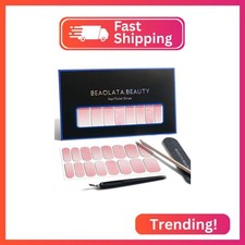 Beaolata Nail Polish Strips, 32PCS Salon Quality Wraps, Long Lasting Gel Nail St