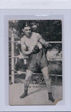 1923 Exhibit Harry Greb Rookie Postcard