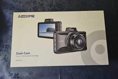 AZDOME M01Pro Smart Driving Dual Dash Cam Black 