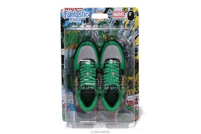 45190 DR.DOOM BAPE STA green MARVEL BAPE X F4 US10 | eBay