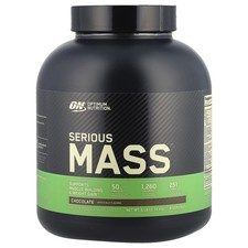 Optimum Nutrition, Serious Mass, High Protein Weight Gain Powder, Chocolate 6 lb 10.04 per gallon