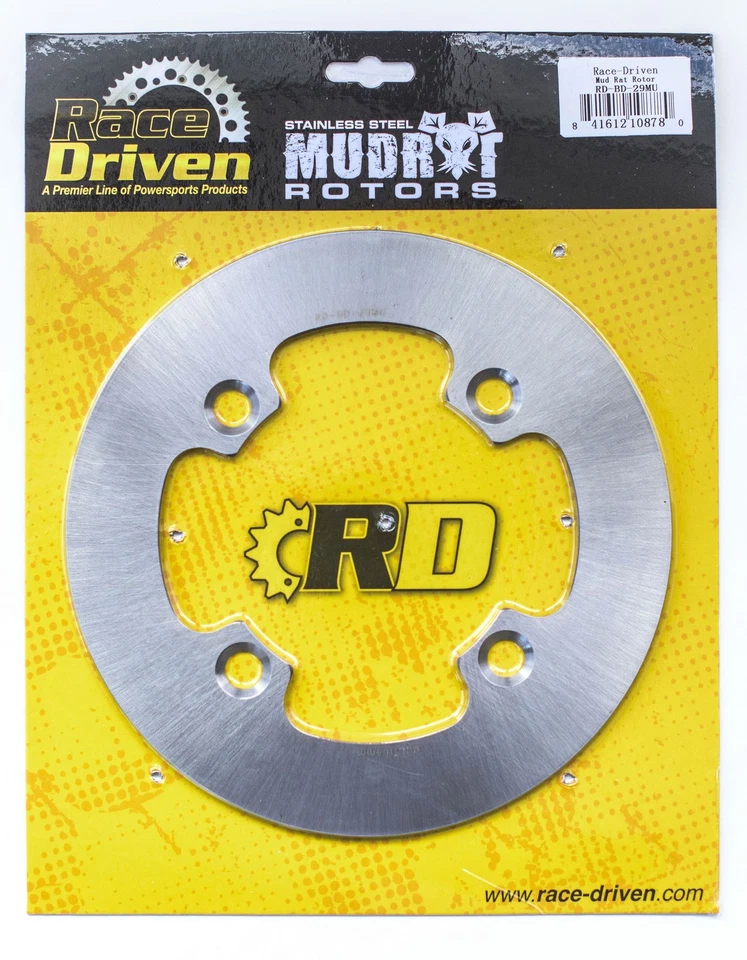 Rotores de freno para discos delanteros y traseros Polaris RZR 570 2014-2021 MudRat Foto 4 de 4