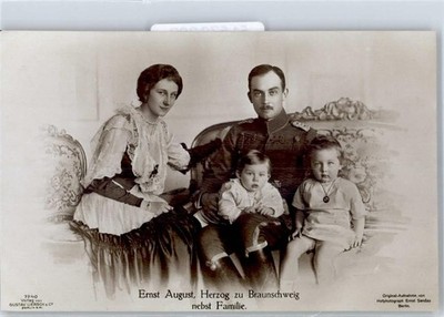 51572362 - Duke Ernst August with family nobility Brunswick
