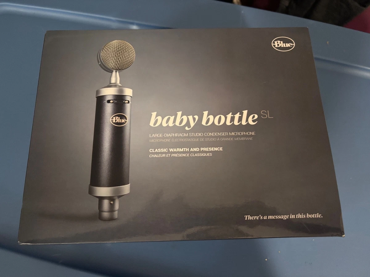 Blue Baby Bottle Microphone for sale - eBay