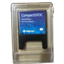 Pretec Smard Media Compact Flash Card Adapter New