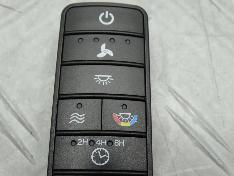 Remote for Hampton Bay Fanelee 54in Brushed Nickel Ceiling Fan 1005819963 - Image 3 of 4