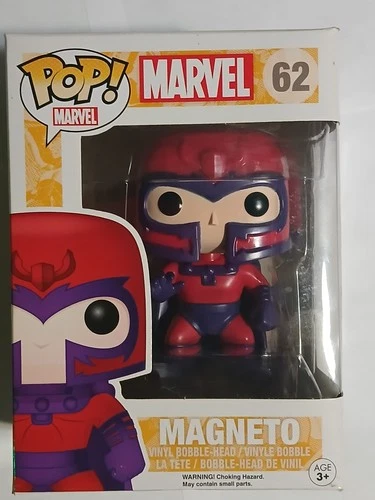 Funko Pop! Marvel Magneto #62 Vinyl Bobblehead Figure Comics Theme