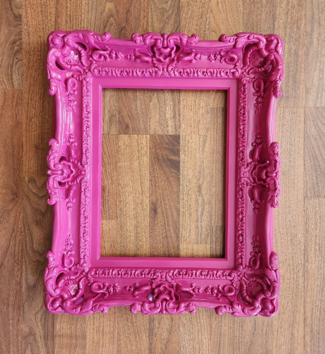 Mascagni Bilderrahmen Rosa 13x18cm - Silberfarben Mit Swarovski Kristallen & Teddy Motiv