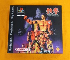 Tekken PS1 Game Original Card Box 1995 + Manual EX/VG+