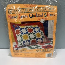 Britannica Home Fashions 20"x26" kids Quilted sham New in Package