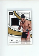 2023 Immaculate WWE Trick Williams #SM-TWL NXT Superstar Swatches Relic 29/35