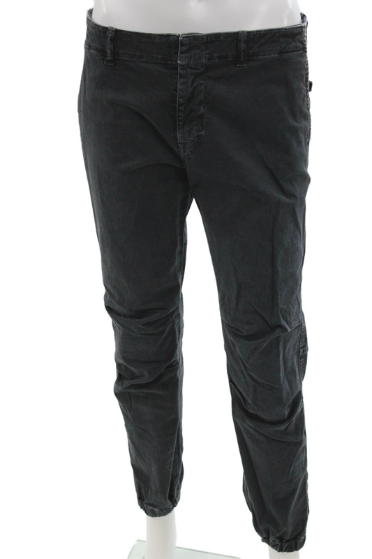 Nili Lotan Women Black Cotton Jogger Pants Size 6