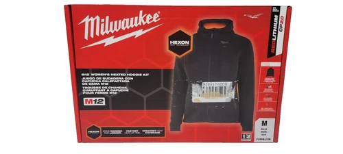 Milwaukee F200B-21M M12 Women's Heated Hoodie Kit - product listing photo