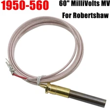 For Robertshaw Gas Cooking Heating Thermopile 60" MilliVolts MV 1950-560 US