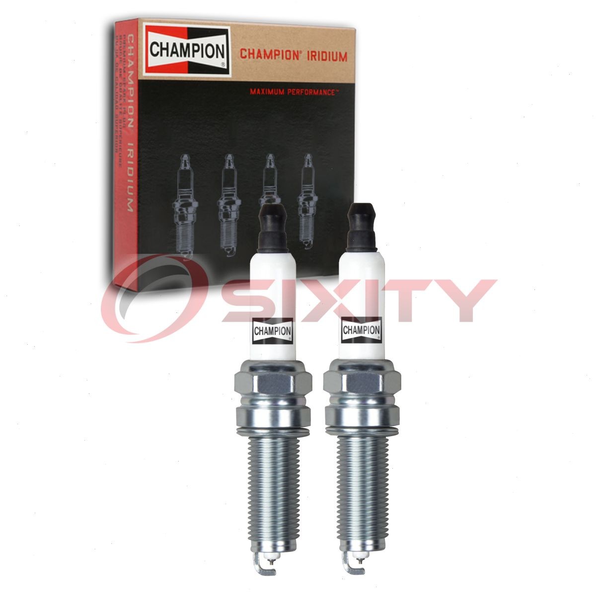 2 pc Champion Iridium 9407 Spark Plugs for RER8ZWYCB4 ILZKR7B11S ILZKR7B11 cm