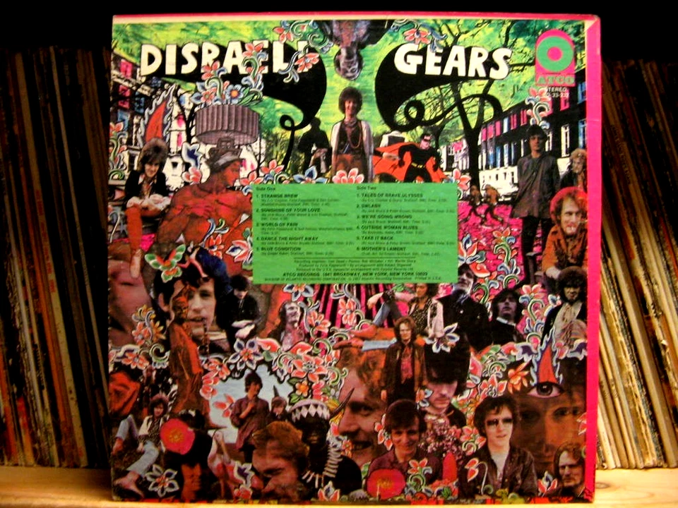 Cream / Disraeli Gears - Classic Rock Vinyl - 1967 OG - Plumb / Gold Labels - Image 2 of 2