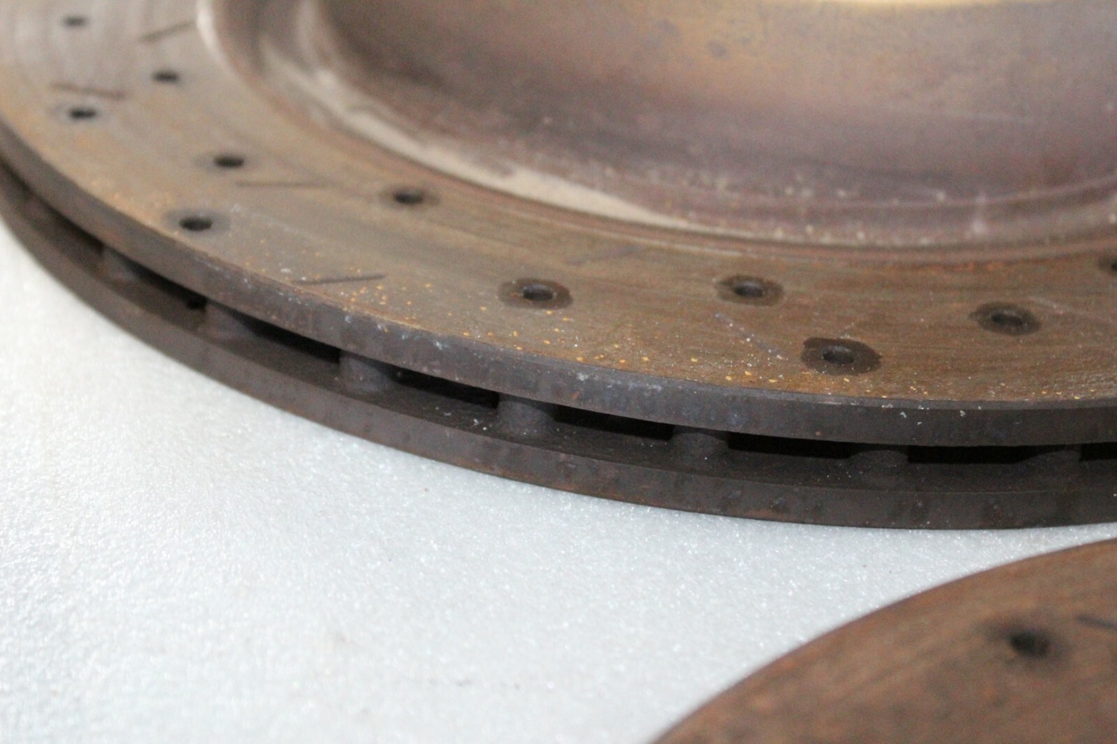 2006-2008 NISSAN 350Z NISMO REAR DRILLED & SLOTTED BRAKE ROTOR LH RH ...