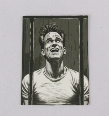 Animated Bizarre Crazy Character Sticker 2.25'' x 1.75'' (T)
