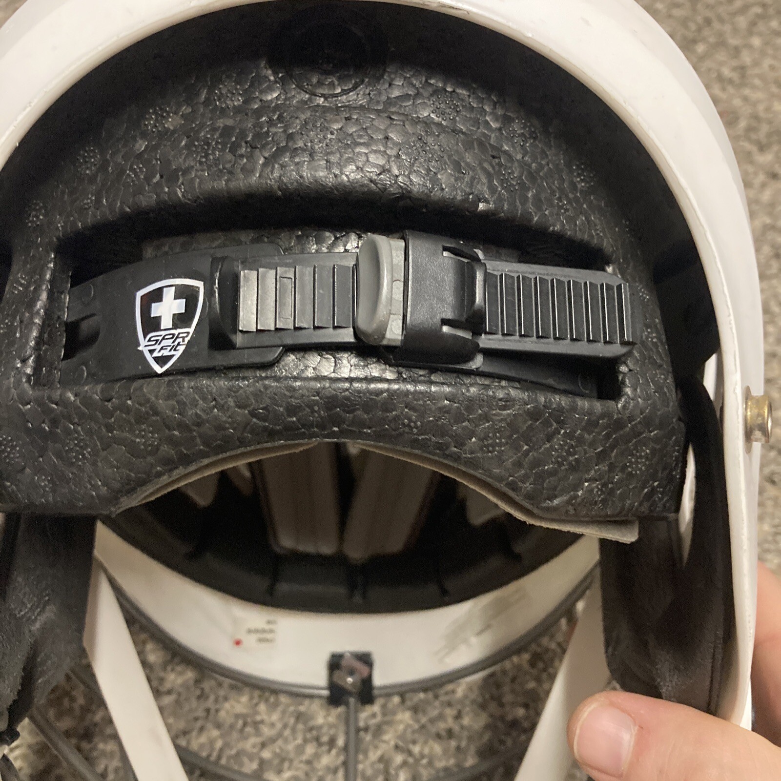 Cascade CPVR lacrosse helmet S/M, White eBay